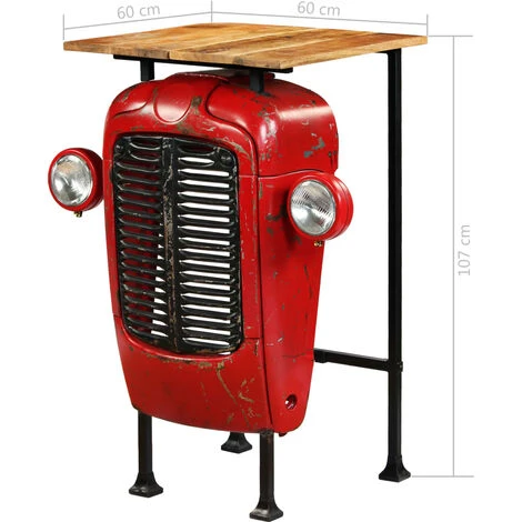 Meuble De Bar 3 Pcs Bois Massif De Manguier 60x60x107 Cm VidaXL 5 Meuble De Bar 3 Pcs Bois Massif De Manguier 60x60x107 Cm VidaXL – Image 3