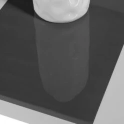 Table à Manger GEORGIA 6 Personnes Blanche Et Grise 140 X 90 Cm -Homcomes Boutique 11869890 3