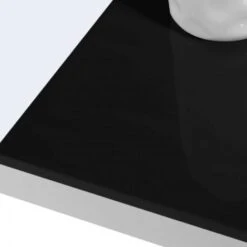 Table à Manger GEORGIA 6 Personnes Blanche Et Noire 140 X 90 Cm -Homcomes Boutique 12692087 3