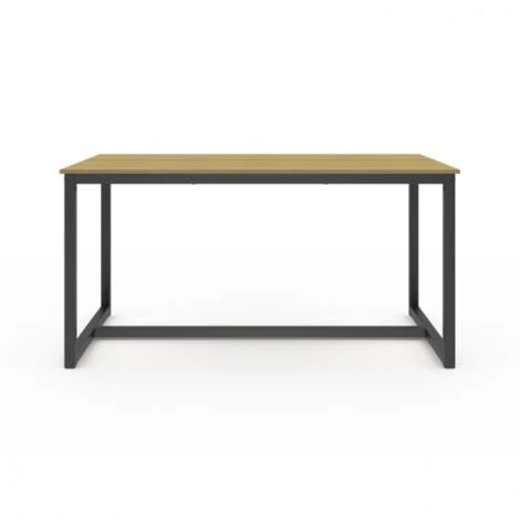 Table à Manger DETROIT 6 Personnes Design Industriel 150 Cm 5 Table à Manger DETROIT 6 Personnes Design Industriel 150 Cm – Image 3