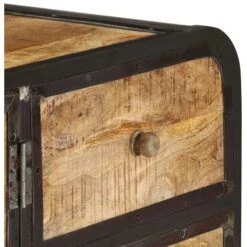 Buffet 140 X 40 X 80 Cm Bois De Manguier Massif VidaXL -Homcomes Boutique 14790372 5