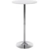 Table Haute Ronde Ø 60 Cm Blanc