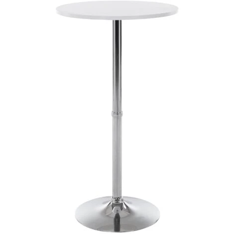 Table Haute Ronde Ø 60 Cm Blanc 3 Table Haute Ronde Ø 60 Cm Blanc