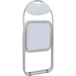 Chaises Pliantes à Manger Lot De 2 Blanc Similicuir VidaXL -Homcomes Boutique 15093043 5