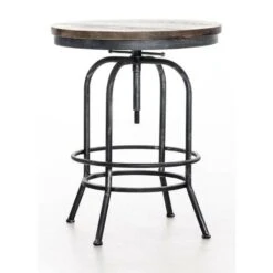 Table De Bar Brighton Ø 60 Cm Antique Argenté 9 Table De Bar Brighton Ø 60 Cm Antique Argenté -Homcomes Boutique 15557533 3