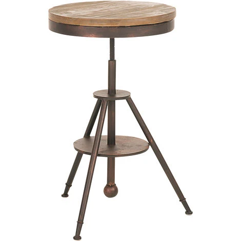 Table De Bar Moko Ø 50 Cm Bronze 3 Table De Bar Moko Ø 50 Cm Bronze – Image 2
