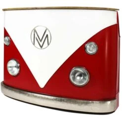 Meuble Bar Rouge Avec Plateau En Bois De Manguier Combi -Homcomes Boutique 18478864 5