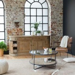 Buffet En Bois Recyclé Garance 180 Cm -Homcomes Boutique 18479068 3