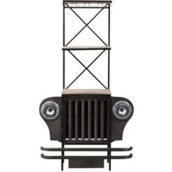 Bar Jeep En Métal Noir Tata