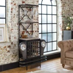 Bar Jeep En Métal Noir Tata -Homcomes Boutique 18512830 3