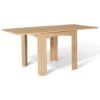Table à Manger Extensible DONA 6-8 Personnes Hêtre 80-160cm -Homcomes Boutique 18777851 1