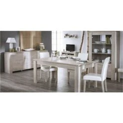 Demeyere Bahut 2 Portes Ouvrantes 3 Tiroirs Comtesse - Gris -Homcomes Boutique 24304017 4