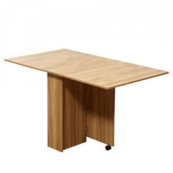 Table De Cuisine Pliable Sur Roulettes