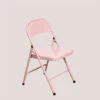 Pack 2 Chaises Pliantes Ukla SKLUM Rose Barbe à Papa -Homcomes Boutique 32127904 1