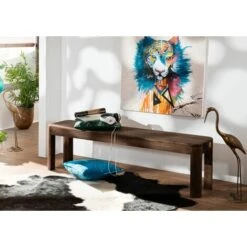 Banc 140x35 Palissandre Teinté Smoked Cherry TORONTO 130