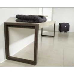 Banc 140x40 Manguier Brut Imprimé Bois Naturel FACTORY 120 7 Banc 140x40 Manguier Brut Imprimé Bois Naturel FACTORY 120 -Homcomes Boutique 43598111 3