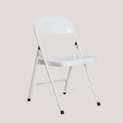 Pack 2 Chaises Pliantes Ukla SKLUM Blanc