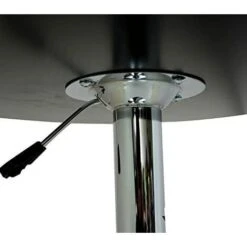 WOLTU 1 X Table De Bar En MDF Avec Pied. Table Ronde. Hauteur Réglable.Noir 8 WOLTU 1 X Table De Bar En MDF Avec Pied. Table Ronde. Hauteur Réglable.Noir -Homcomes Boutique 47380224 3