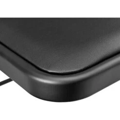 ProTec Lot De 6 Chaises De Bureau Chaise De Conférence Chaise De Salon Pliante Chaise Visiteur Similicuir Métal Noire 46 Cm X 80 Cm X 50 Cm [pro.tec] -Homcomes Boutique 4895309 5