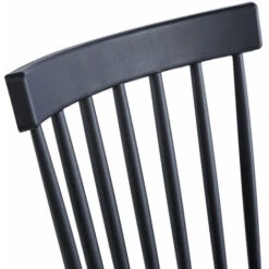 Lot De 4 Chaises De Salle à Manger VICTORIA Noir Bois Naturel 56x47x81 11 Lot De 4 Chaises De Salle à Manger VICTORIA Noir Bois Naturel 56x47x81 -Homcomes Boutique 49862328 5