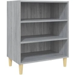 Buffet Sonoma Gris 57x35x70 Cm Aggloméré VidaXL