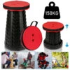Randaco Chaise Pliante Portable Compacte, Légère Et Télescopique 150kg Tabouret Pliant Pour L'extérieur Rouge -Homcomes Boutique 56393760 1