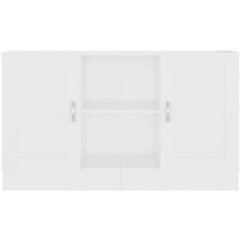 Buffet De Cuisine Buffet Bahut / Blanc 120x30,5x70 Cm Aggloméré 6 Buffet De Cuisine Buffet Bahut / Blanc 120x30,5x70 Cm Aggloméré – Image 4
