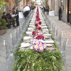 Lot De 4 Chaises De Salle A Manger Victoria Transparent - Élégant 10 Lot De 4 Chaises De Salle A Manger Victoria Transparent - Élégant -Homcomes Boutique 75801805 4