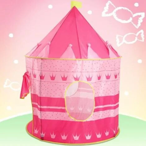 Tente De Jeu Pour Enfants (KDZT05-6 Candy Palace) FUIENKO 3 Tente De Jeu Pour Enfants (KDZT05-6 Candy Palace) FUIENKO