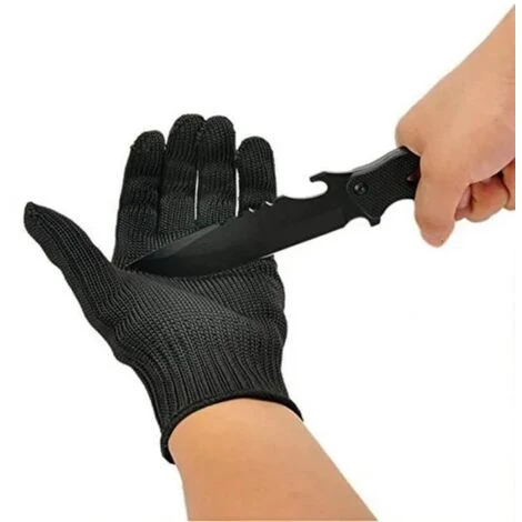 1paire Gants De Travail En Fibres D'acier Inoxydable Gants Résistant à La Coupure, Gants De Protection Anti-coupure Anti-statique FUIENKO 3 1paire Gants De Travail En Fibres D'acier Inoxydable Gants Résistant à La Coupure, Gants De Protection Anti-coupure Anti-statique FUIENKO