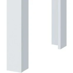 Table De Cuisine Cloe Couleur Chêne Et Blanc Table De Cuisine Style Moderne Sideboard De Cuisine 78x109x67 Cm -Homcomes Boutique 76768653 4