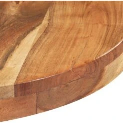 Table De Bistro Ronde Ø80x75 Cm Bois D'acacia Massif -Homcomes Boutique 77751285 4