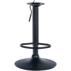 Support De Remplacement Pour Tabouret De Bar 10x10 Cm Noir -Homcomes Boutique 81170335 4