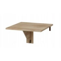 Table Murale Pliable étagère Rabattable 70x70 Chêne Sonoma Modèle: HOMNI 7 Table Pliante