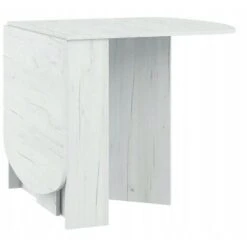 Table à Manger Ovale Pliante Blanc Artisan 150x80cm Modèle:HOMNI 2 Table Pliable Papillon