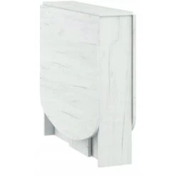 Table à Manger Ovale Pliante Blanc Artisan 150x80cm Modèle:HOMNI 2 Table Pliable Papillon -Homcomes Boutique 82076398 3