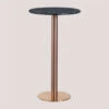 Table Haute De Bar Ronde En Marbre (Ø60 Cm) Cosmopolitan SKLUM Or Rose 1 Table Haute De Bar Ronde En Marbre (Ø60 Cm) Cosmopolitan SKLUM Or Rose -Homcomes Boutique 82405276 1