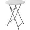 Mange Debout Pliant Ø 80 Cm - Table Bar, Table Haute, Table Haute De Bar