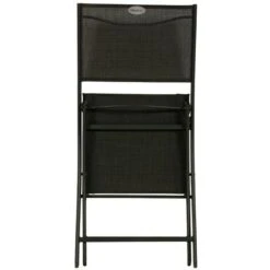 Lot De 4 Chaises De Jardin Pliantes Modula Anthracite & Graphite - Hespéride -Homcomes Boutique 87949499 4