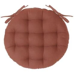 Galette Chaise Ronde Terre Cuite D. 40 Cm - Atmosphera Créateur D'intérieur