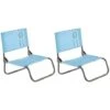 Lot De 2 Chaises Cale-dos De Plage 1 Pliure - O'Beach - Dimensions : 50 X 45 X 48 Cm -Homcomes Boutique 88782387 1