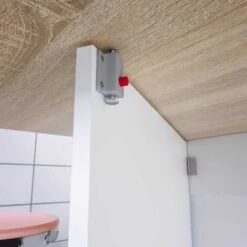 Fly Table à Manger Artik White (Matt White) - Oak Canadian 77cm (L) X 78cm (H) - Artik White (Matt White) - Oak Canadian -Homcomes Boutique 89903322 3