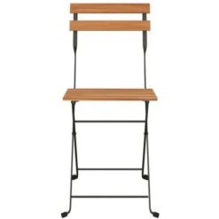 Lot De 4 Chaises De Jardin Pliantes Chaises De Bistrot Bois De Teck Solide Et Acier 58038 10 Lot De 4 Chaises De Jardin Pliantes Chaises De Bistrot Bois De Teck Solide Et Acier 58038 -Homcomes Boutique 91978731 4
