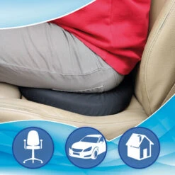 Coussin Confort Assise Ergonomique + Gel Pivotant 360° -Homcomes Boutique 92313627 4