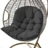 Panier Oeuf Chaise Coussins De Siège Jardin Hamac Cradle Pads Only Mat ( Couleur : Noir ) -Homcomes Boutique 93397909 1