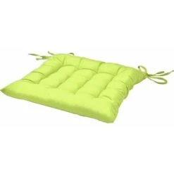 Coussin Chaise Jardin Lea - Lot De 4 – Coussin Exterieur Confortable Et épais - Idéal Pour Intérieur Et Extérieur - 40x40x5 Cm - ,,Vert Pomme -Homcomes Boutique 93898149 5