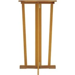 Table De Bar 90x65x105 Cm Bois De Teck Solide -Homcomes Boutique 95041308 3