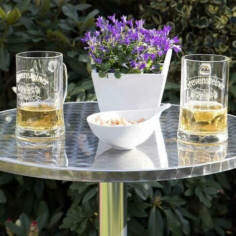 Table De Bar Pliante Haute En Aluminium 60x110cm Table Ronde D'extérieur 7 Table De Bar Pliante Haute En Aluminium 60x110cm Table Ronde D'extérieur – Image 5