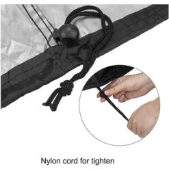 Housses De Chaise D'oeuf De Terrasse Avec Fermeture éclair, Grandes Housses De Chaise D'oscillation D'oeuf En Osier Durables, Housse De Chaise D'extérieur Imperméable Et Résistante Aux Intempéries, Wi -Homcomes Boutique 97201329 4