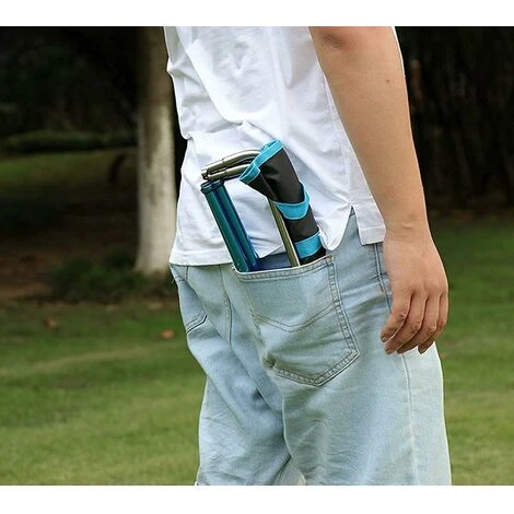 Mini Tabouret Pliant Chaise De Plage Compacte, Adaptée à La Pêche, Pique-nique, Barbecue Jardin Cour (bleu) 1 Paquet 5 Mini Tabouret Pliant Chaise De Plage Compacte, Adaptée à La Pêche, Pique-nique, Barbecue Jardin Cour (bleu) 1 Paquet – Image 3